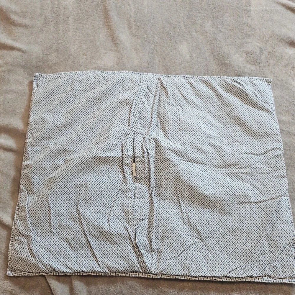 Pakistan‎ Kantha 100% Cotton Pillow Case Blue Paisley  Bohemian Ocean